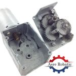 موتور دی سی گیربکس دار حلزونی ZWL-FP12V 50RPM